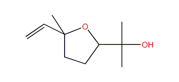 cis-2-(Tetrahydro-5-methyl-5-vinylfuran-2-yl)-propan-2-ol